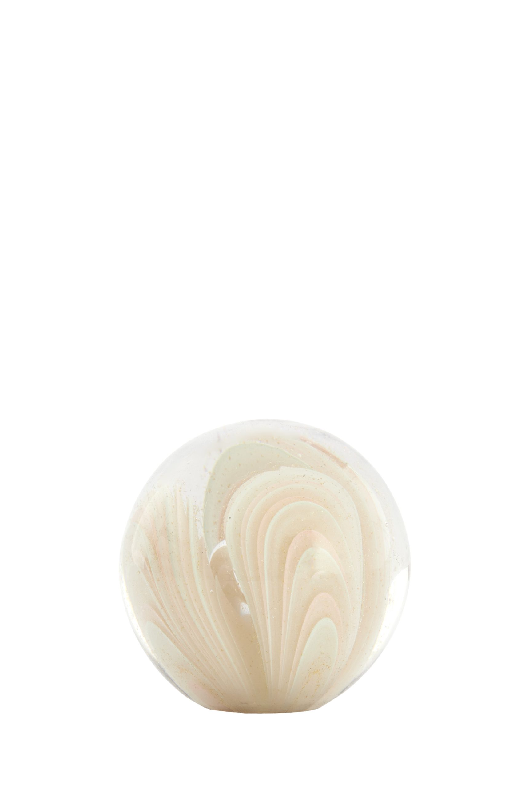 Light & Living Ornament Ø8x8 cm OLYRA glas licht roze