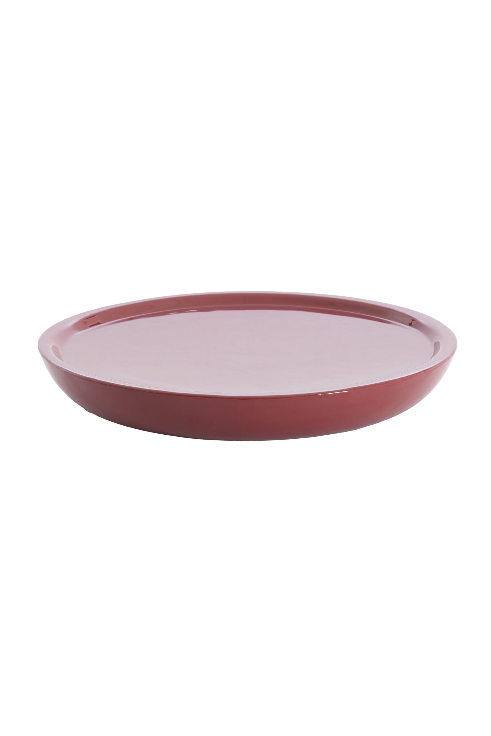 Light & Living Schaal Ø42x5 cm ADA glans bordeaux
