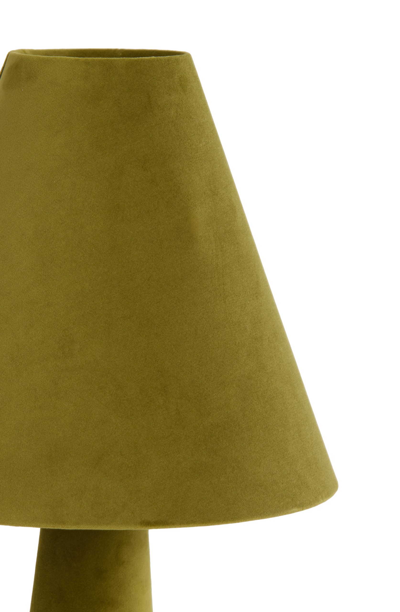 Light & Living Tafellamp Ø30x61 cm DEVIA velvet groen