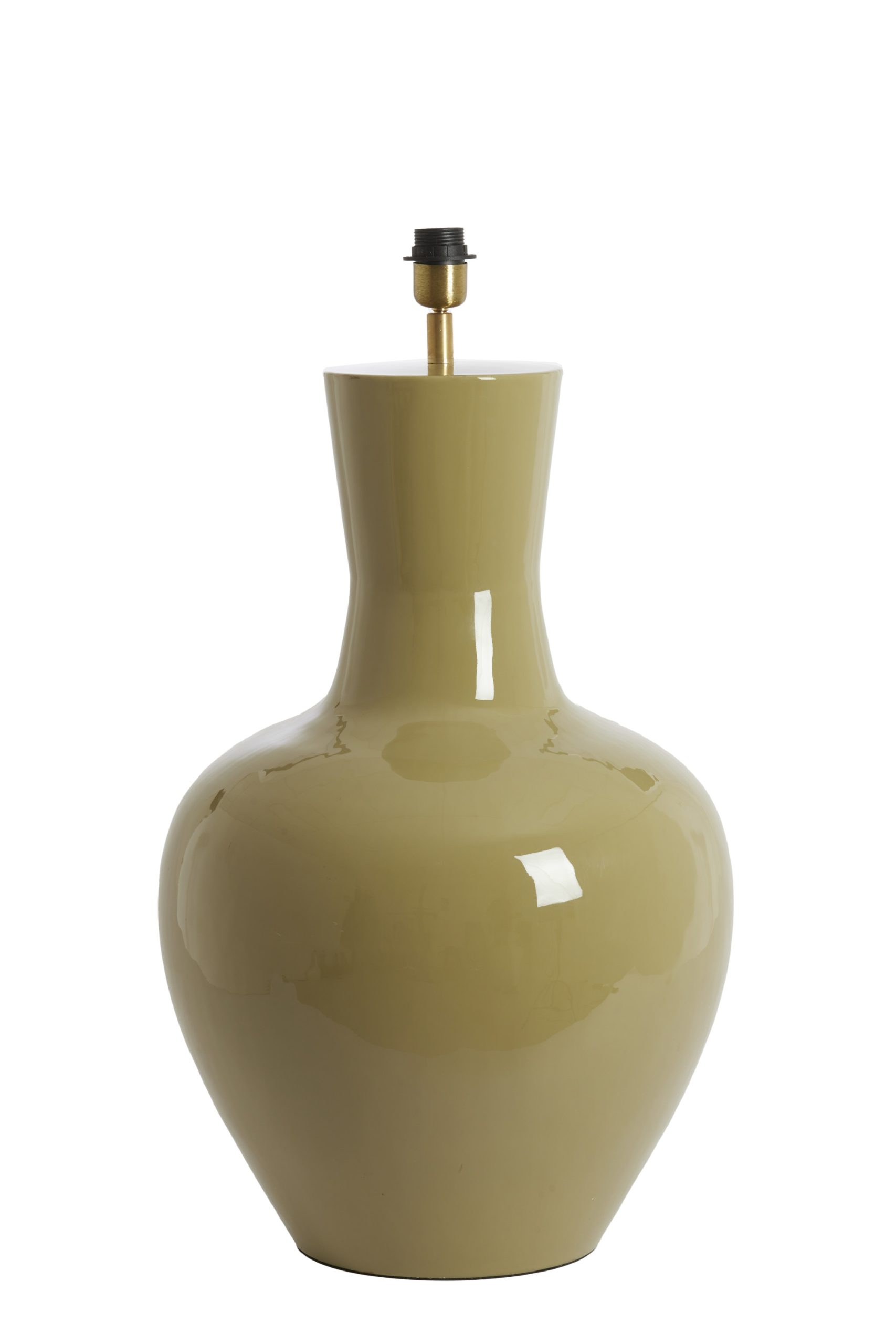 Light & Living Lampvoet Ø46x69 cm NANA glans olijf groen