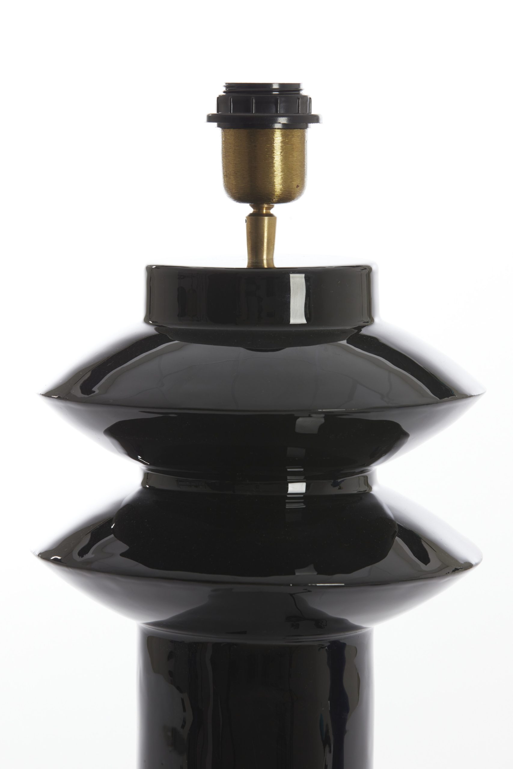 Light & Living Lampvoet Ø22x26 cm PETCH glans zwart