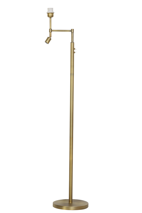 Light & Living Vloerlamp Ø25x140 cm MONTANA antiek brons met LED