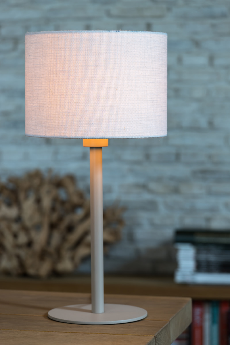 Light & Living Kap cilinder 25-25-18 cm LIVIGNO eiwit