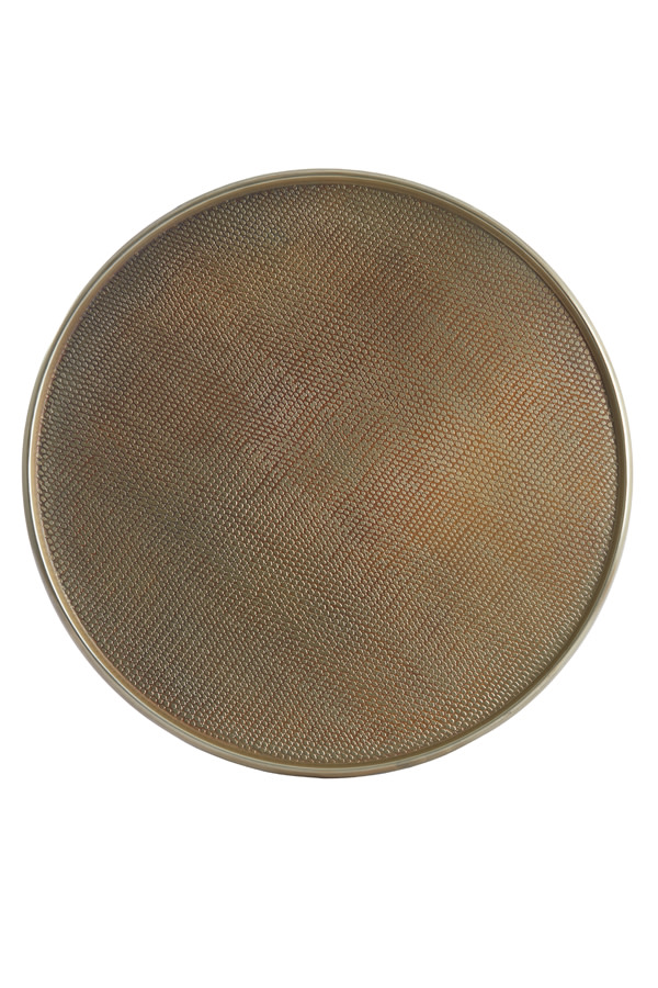 Light & Living Schaal Ø38x1,5 cm ILAY antiek brons