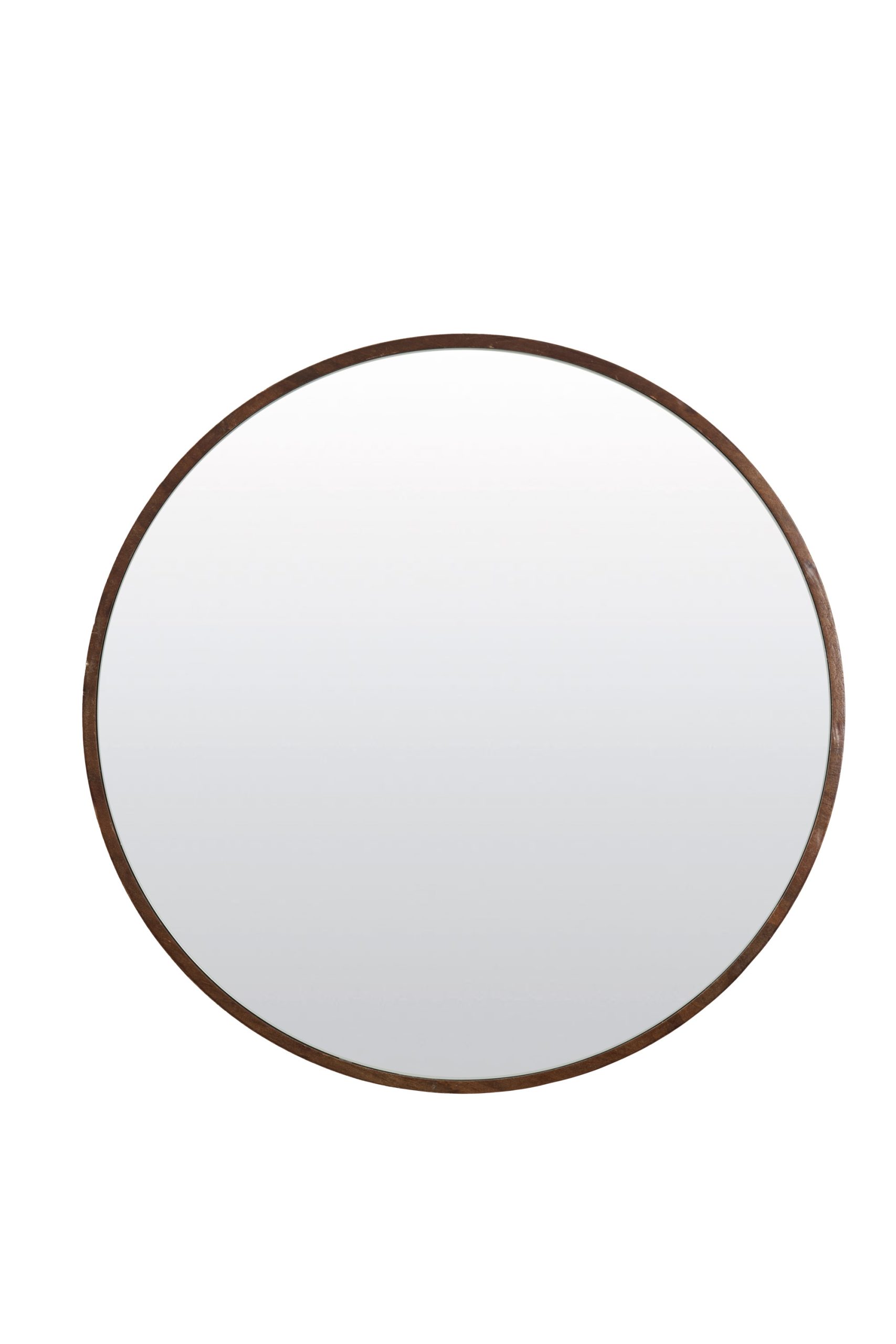Light & Living Spiegel Ø68 cm MAMALI mango hout bruin