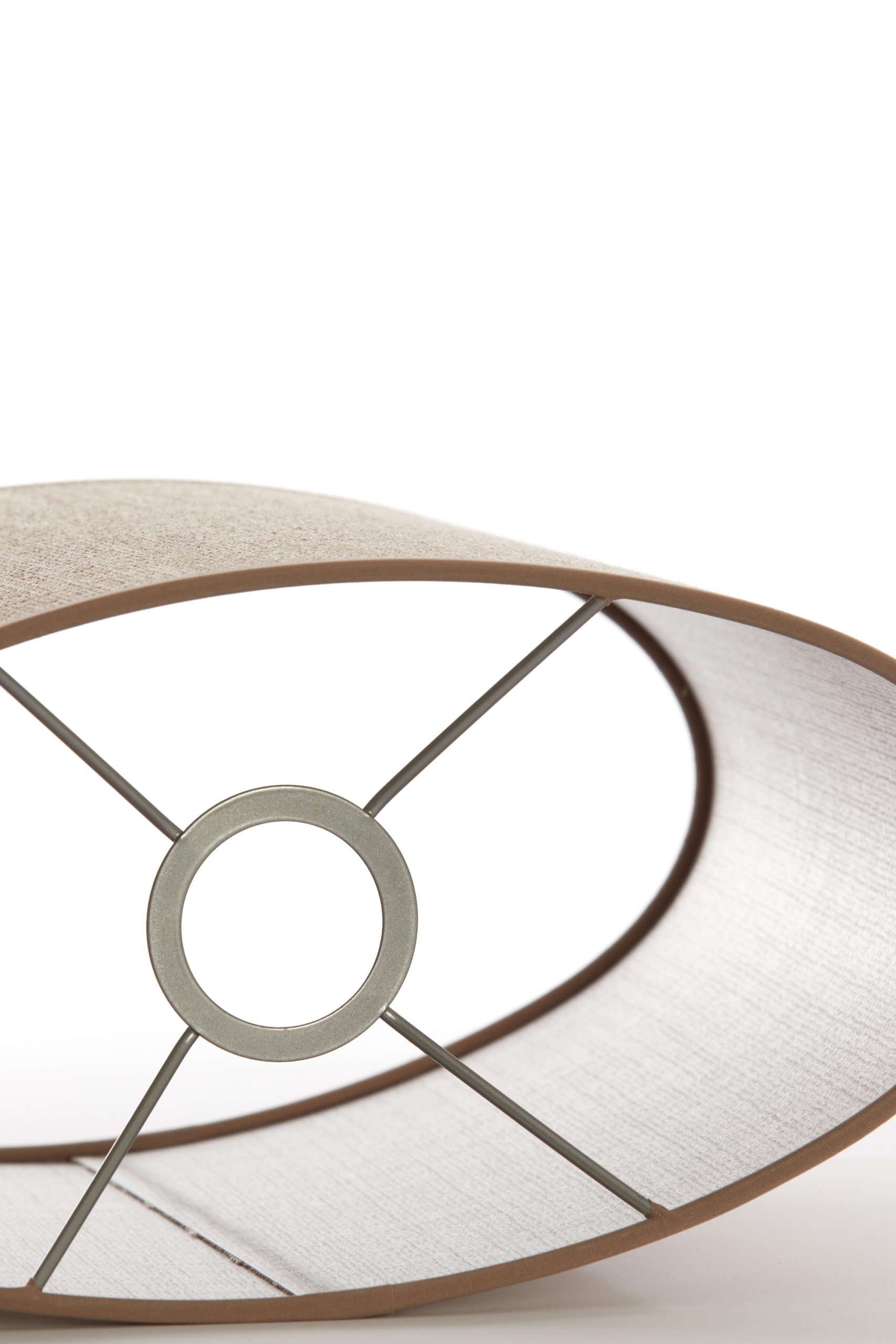 Light & Living Kap ovaal recht smal 30-15-25 cm CADEN beige