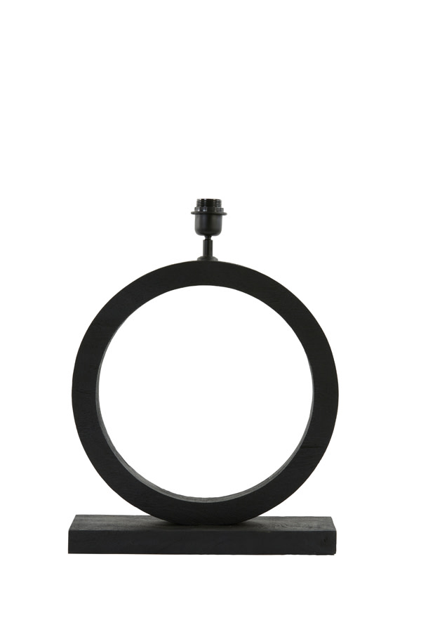 Light & Living Lampvoet 41x13x55 cm TINAR hout mat zwart