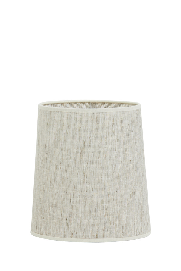 Light & Living Kap ellips smal hoog 21-17,5-23 cm BRESKA parel wit