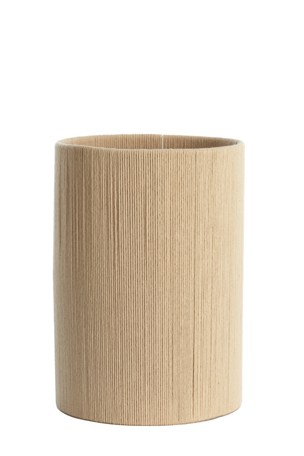 Light & Living Kap cilinder 25-25-36 cm MEDAN crème