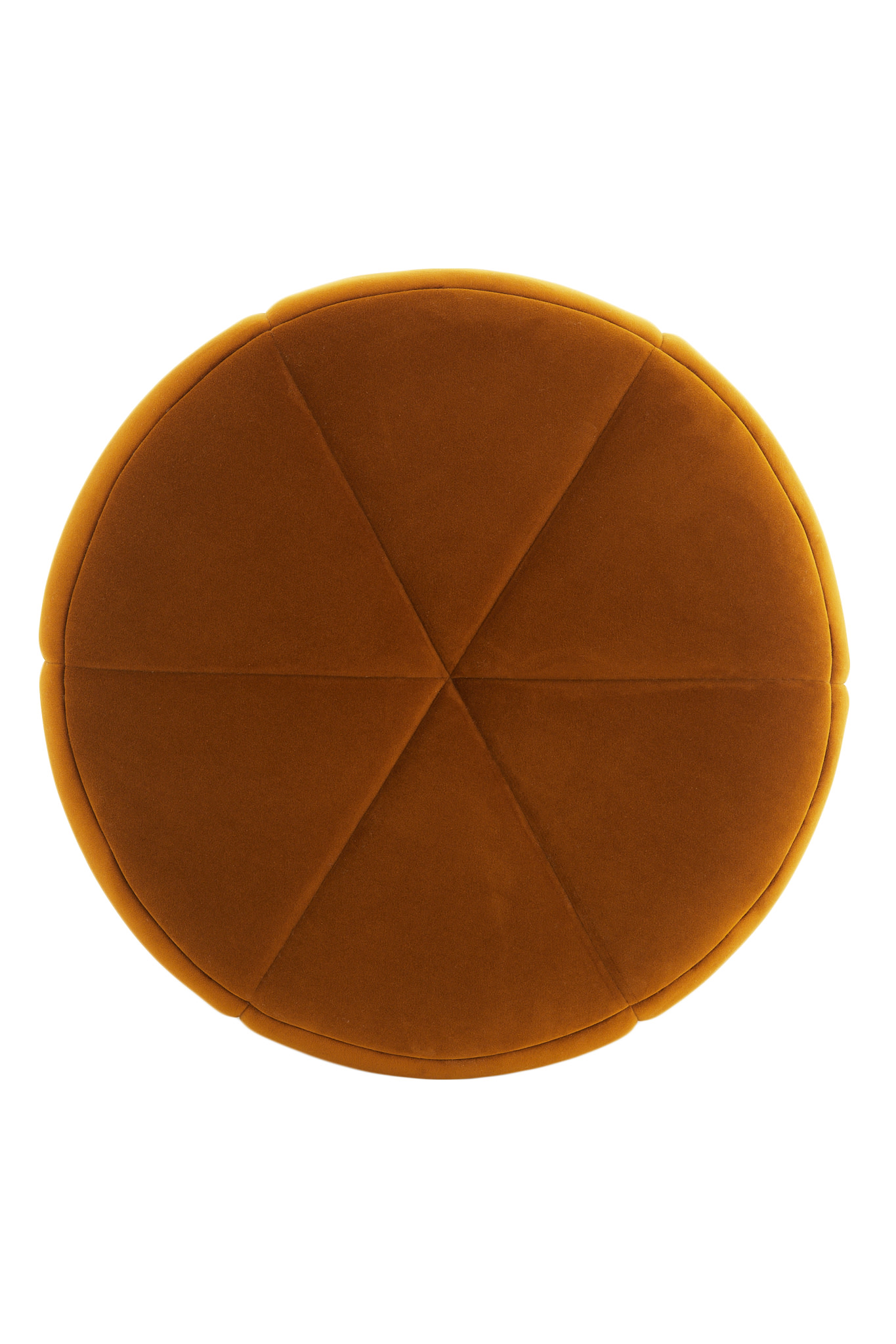Light & Living Poef Ø51x45 cm BATOEMI velvet okergeel