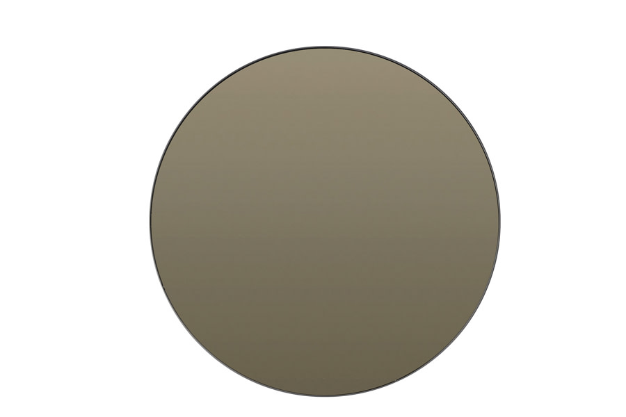 Light & Living Spiegel Ø96 cm ESPEJO smoke glas+zwart