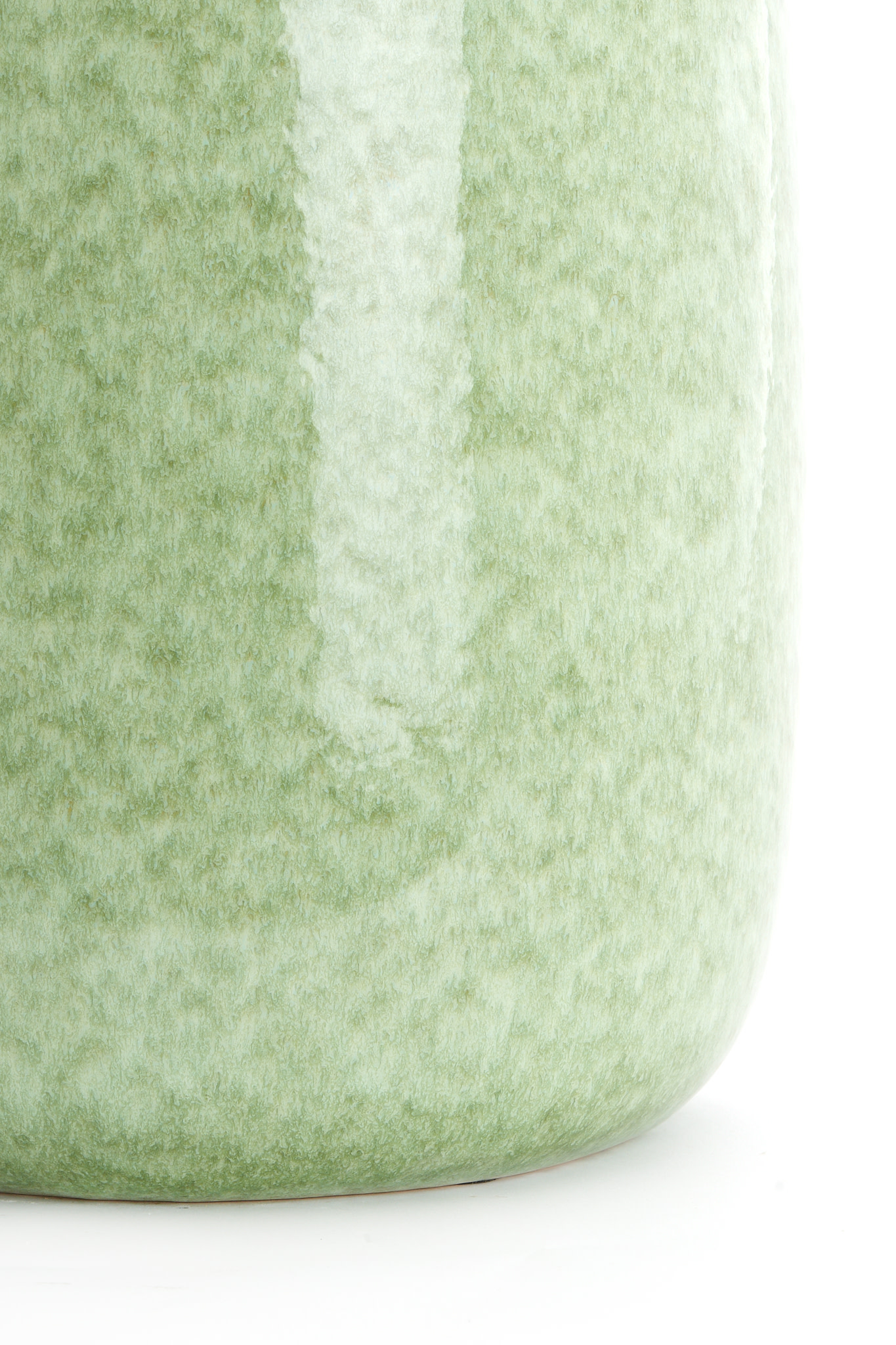 Light & Living Bijzettafel Ø34x46,5 cm FRANCA keramiek mint groen-groen