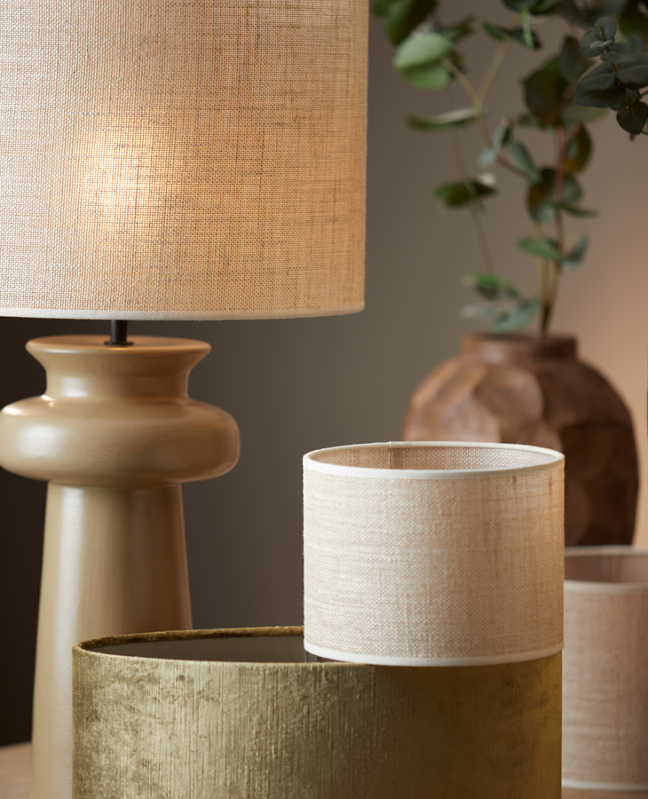 Light & Living Kap cilinder 20-20-15 cm SENDAI zand