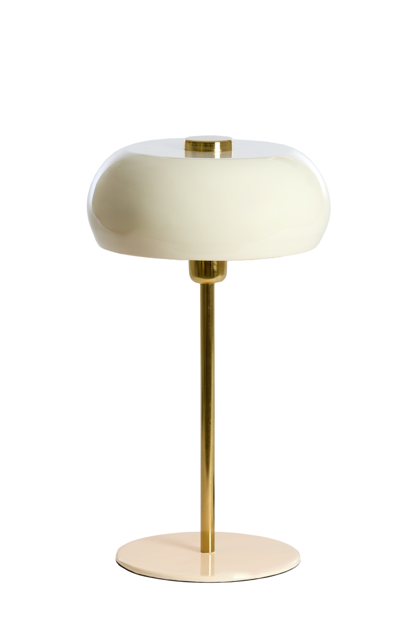 Light & Living Tafellamp Ø26x47 cm SURIN glans crème+goud