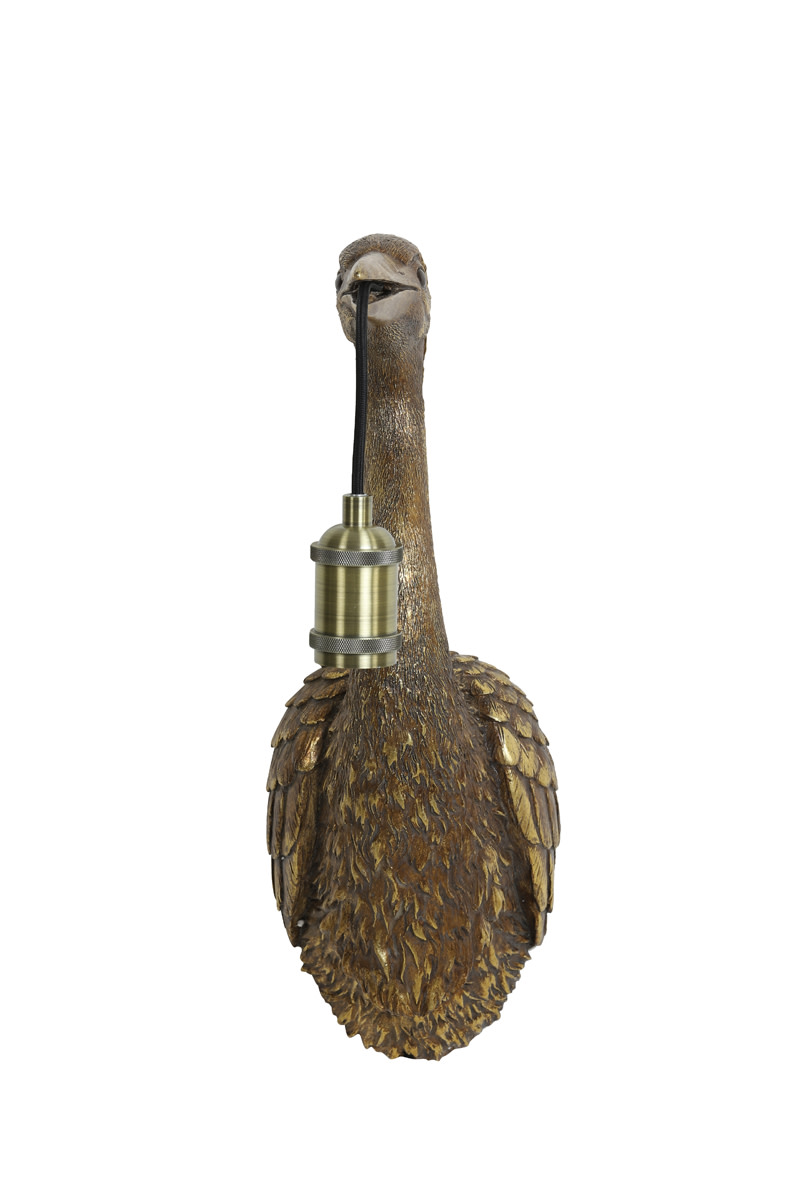 Light & Living Wandlamp 29,5x16x48 cm CRANE antiek brons