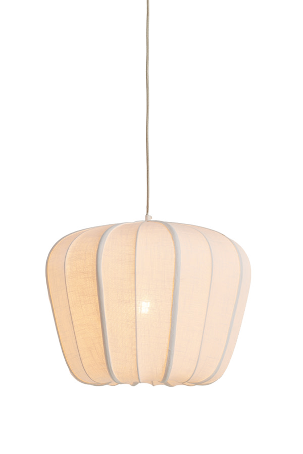 Light & Living Hanglamp Ø49,5x38 cm ZUBEDO wit