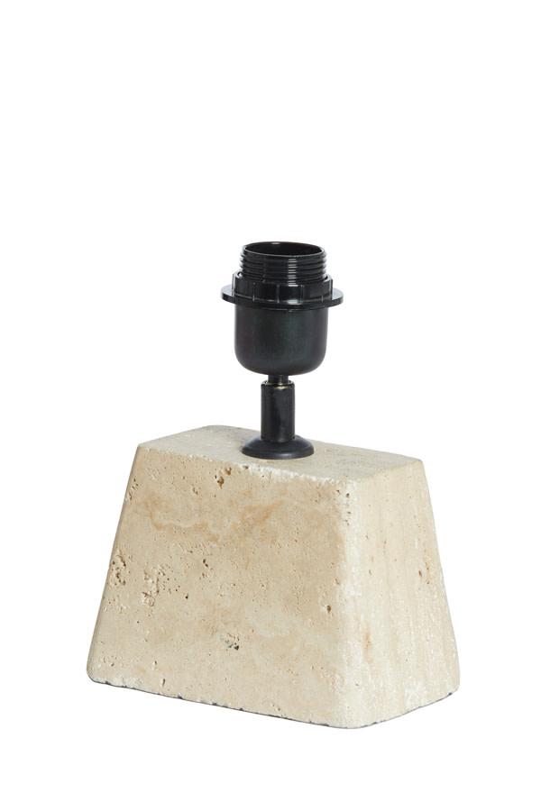 Light & Living Lampvoet 16x10x21 cm KARDAN travertin zand
