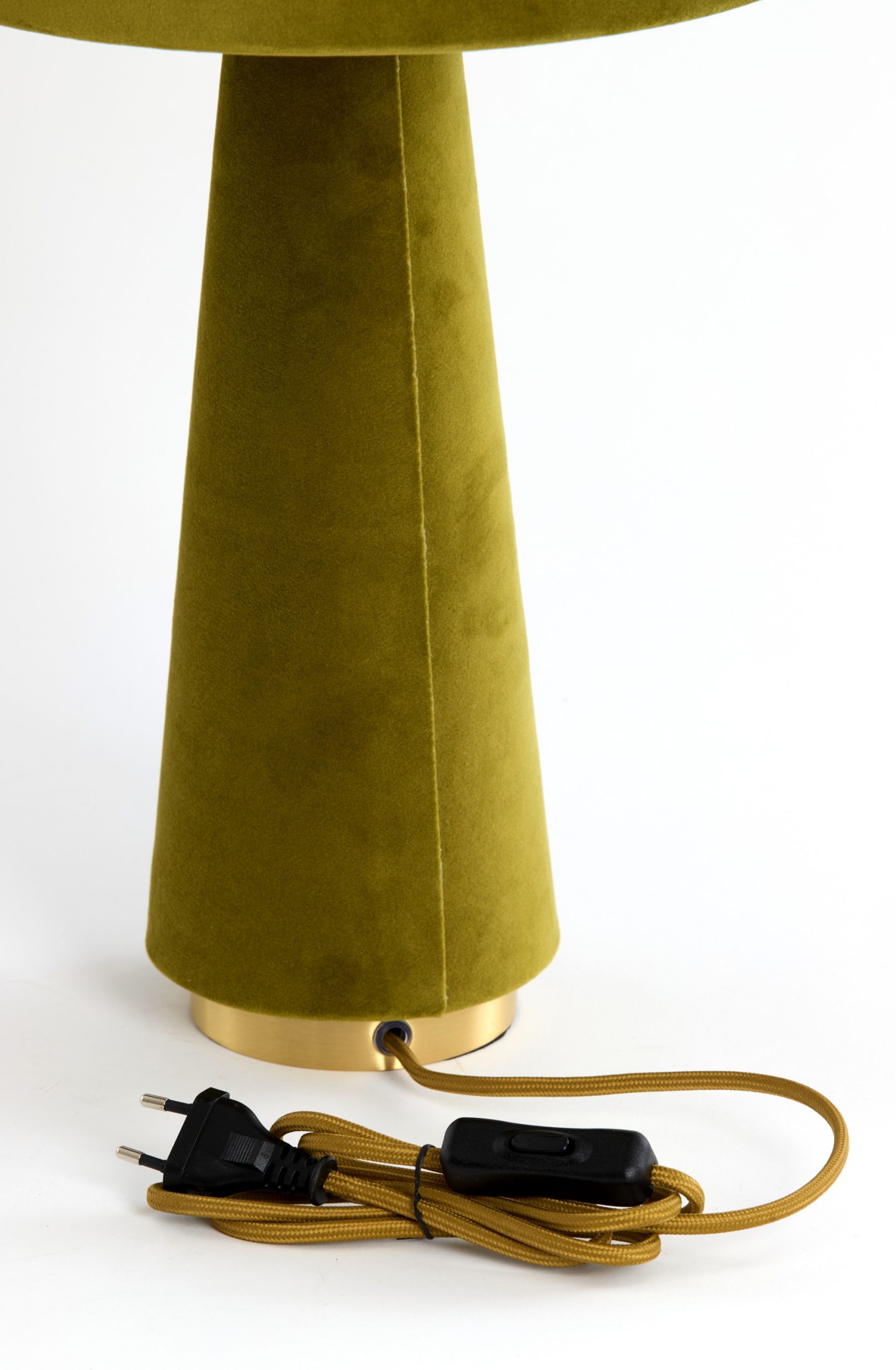 Light & Living Tafellamp Ø30x61 cm DEVIA velvet groen