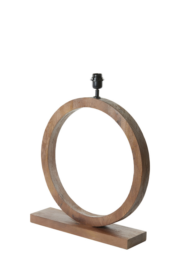 Light & Living Lampvoet 51x13x64 cm TINAR hout mat bruin