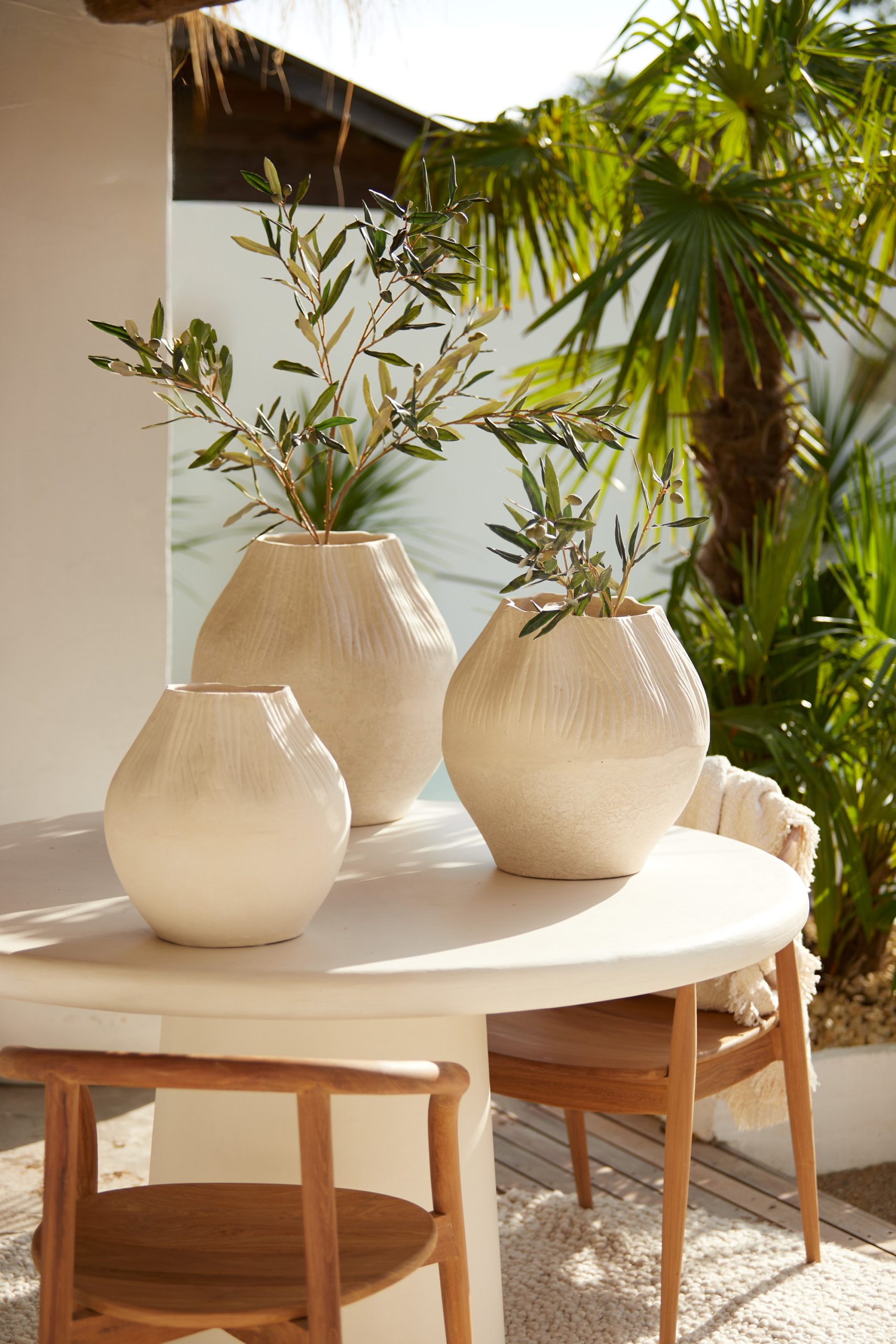 Light & Living Pot deco Ø39,5x41 cm ACDA naturel