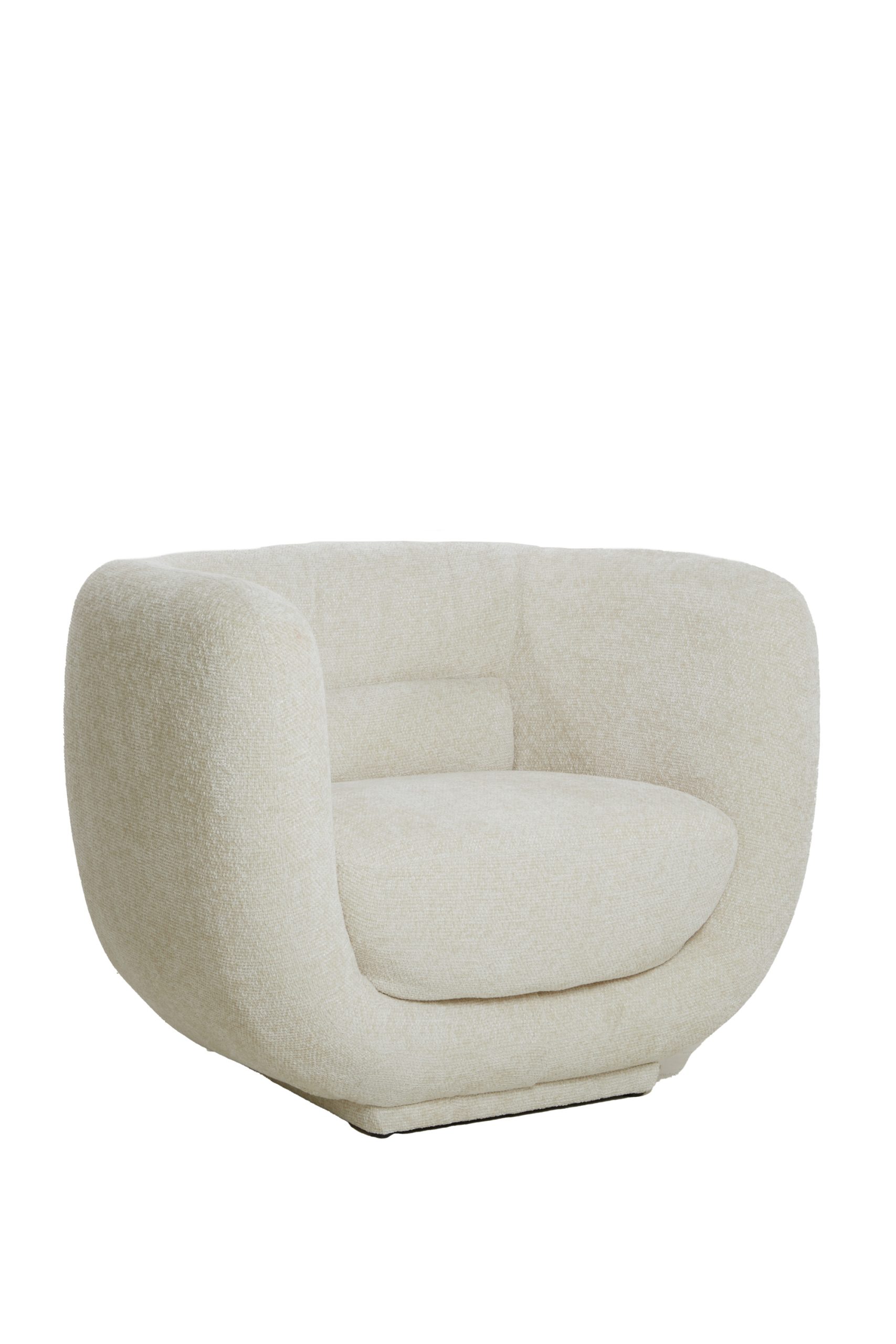 Light & Living Stoel 105x85x81 cm KIALY crème
