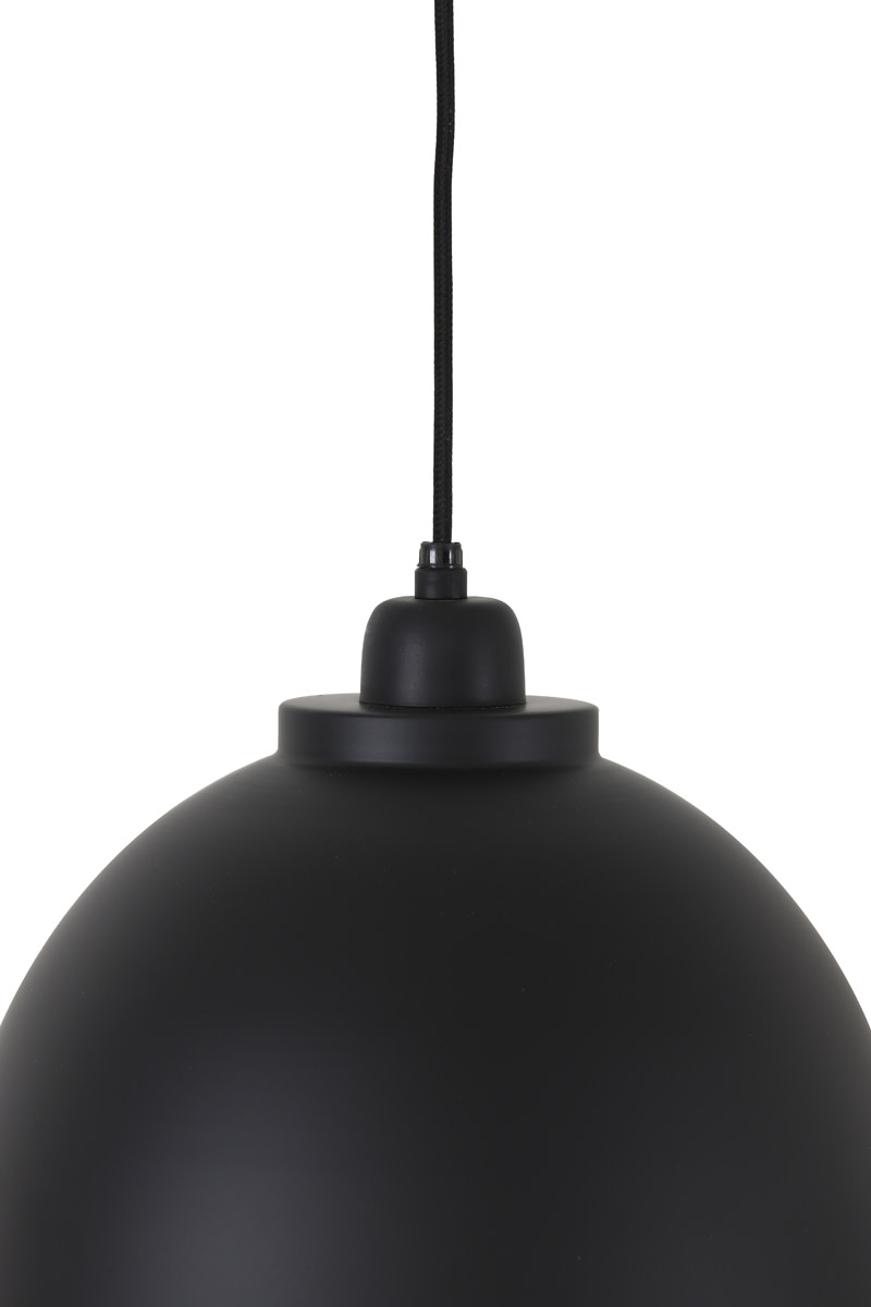 Light & Living Hanglamp Ø30x26 cm KYLIE zwart-mat nikkel