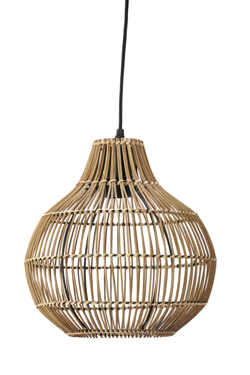 Light & Living Hanglamp Ø30x31,5 cm PACINO rotan donker bruin