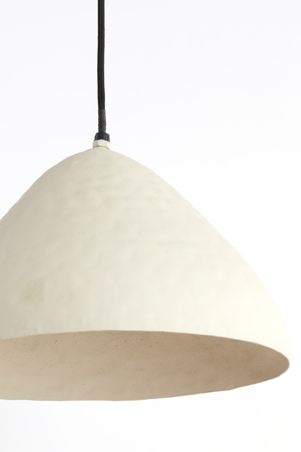 Light & Living Hanglamp Ø32x20 cm ELIMO mat crème