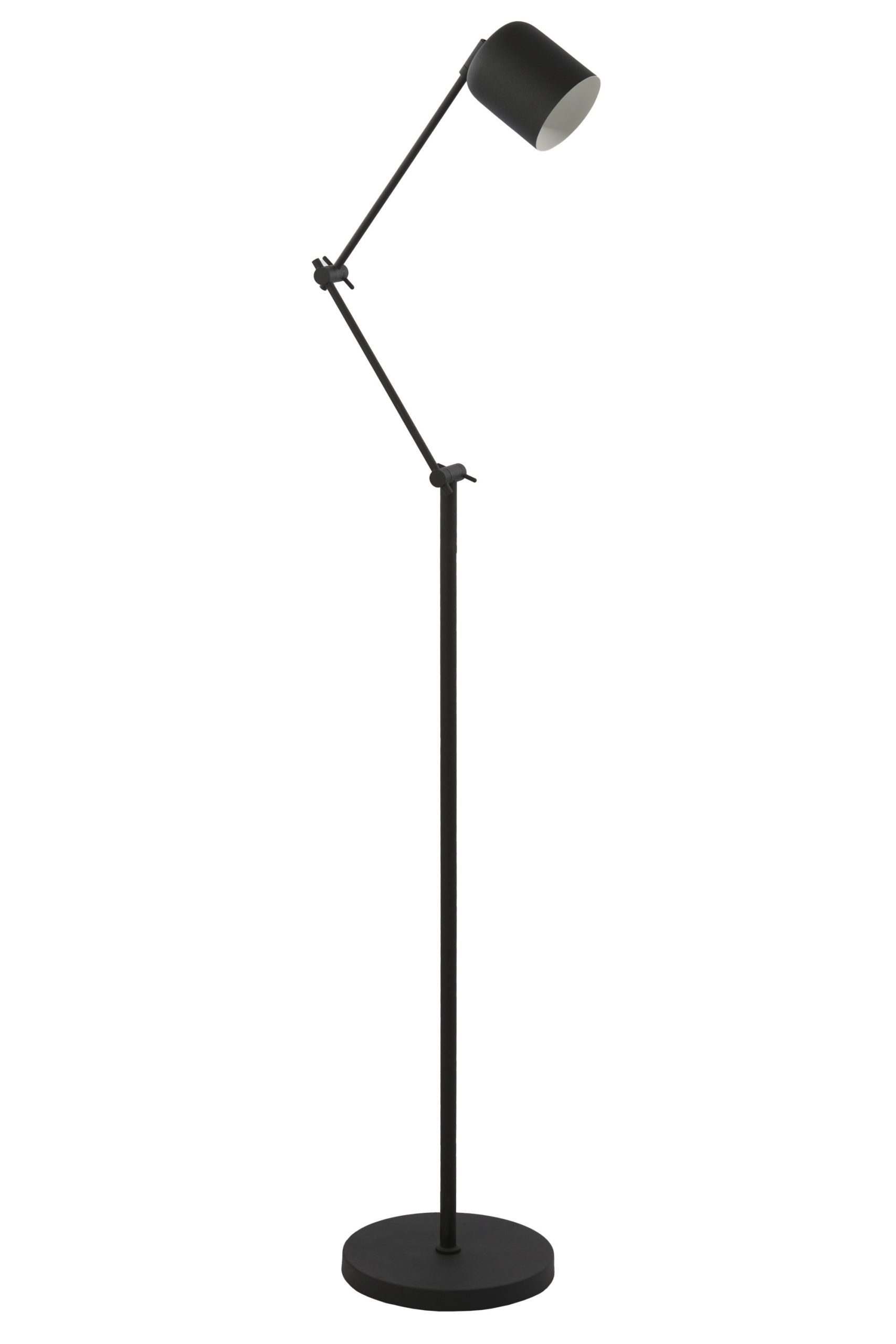 Light & Living Vloerlamp G9 73x25x150 cm RIJEKA mat zwart+dimmer