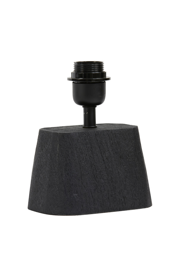Light & Living Lampvoet 16x10x21 cm KARDAN hout mat zwart