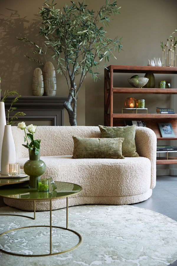 Light & Living Bank 175x85x82 cm AMELIE beige
