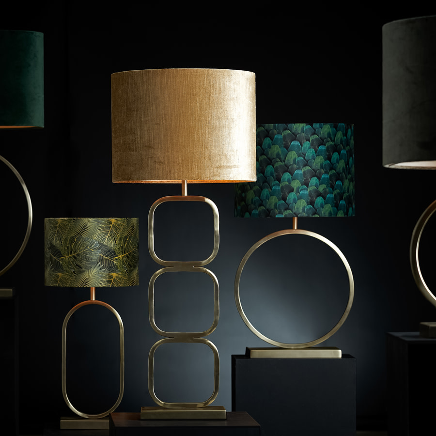 Light & Living Lampvoet 23x11,5x69 cm LUTIKA licht goud