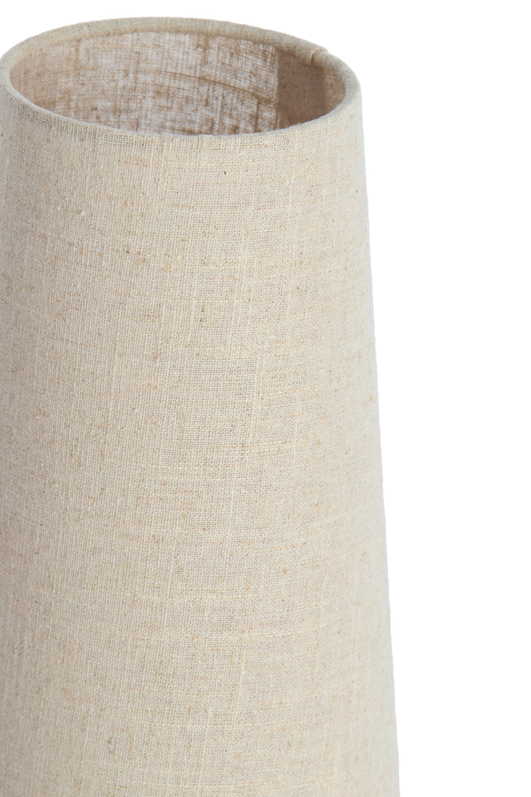 Light & Living Tafellamp Ø15x42 cm HOWIE mat zwart+naturel