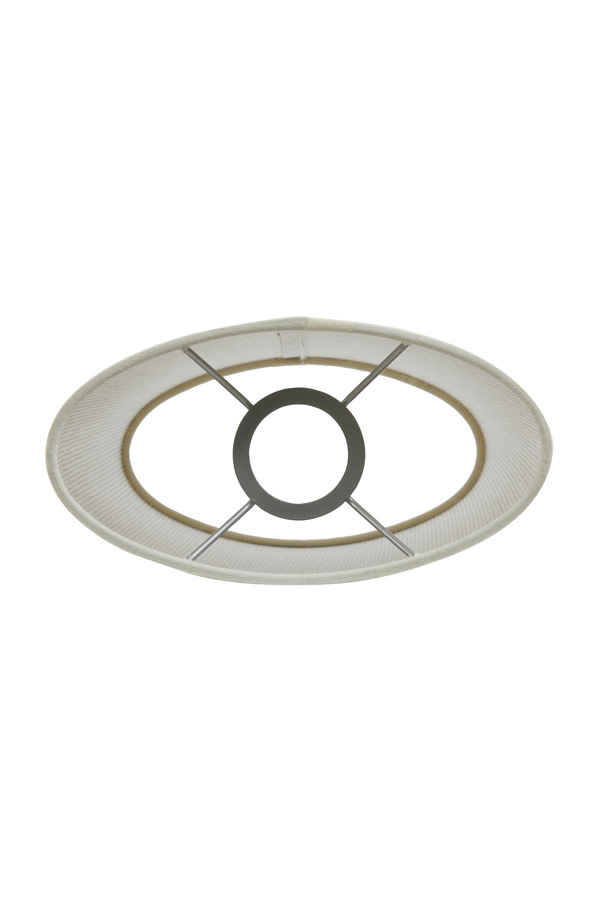 Light & Living Kap ellips smal hoog 21-17,5-23 cm BRESKA parel wit