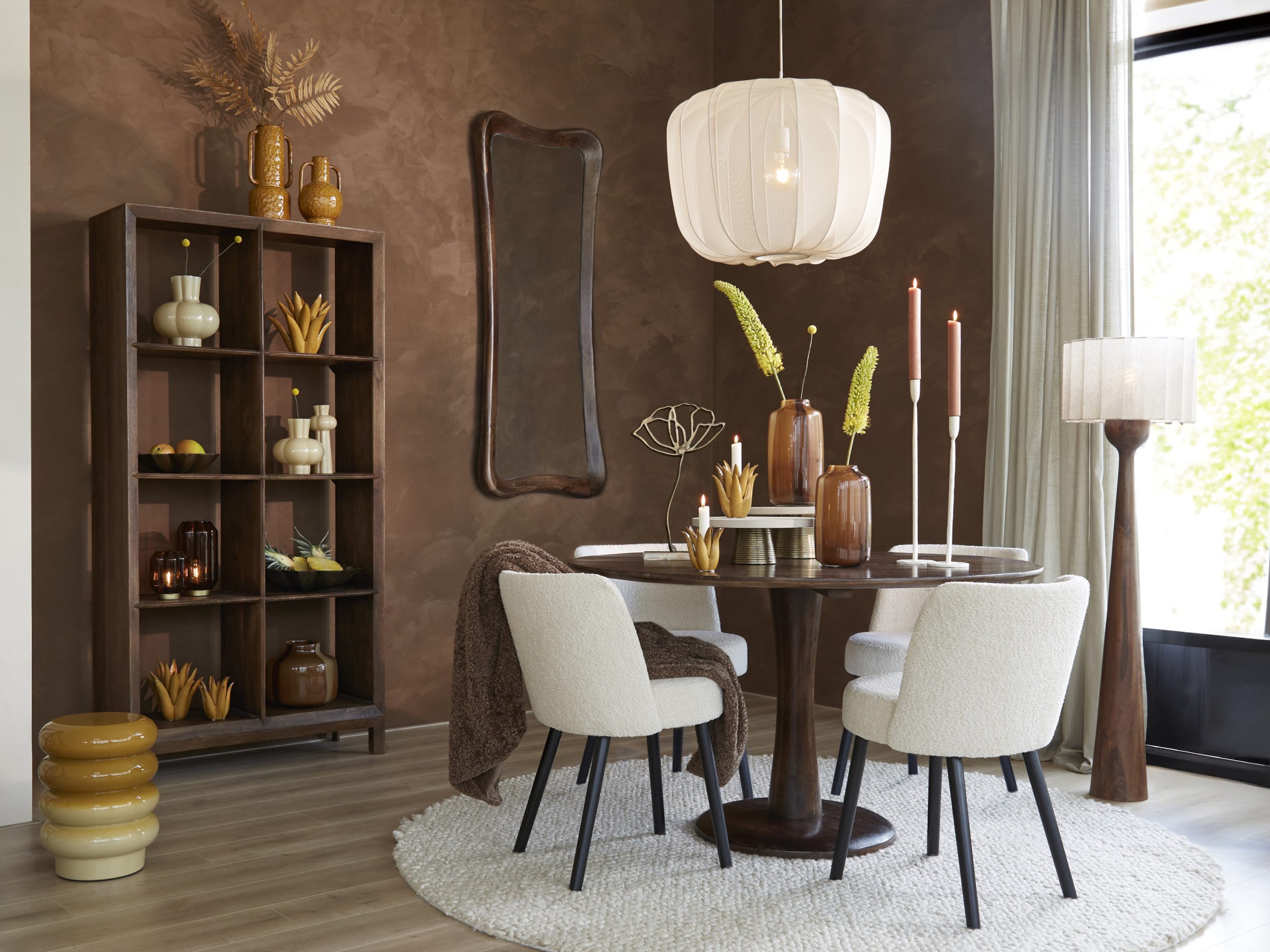 Light & Living Kap cilinder 40-40-25 cm DISLI naturel
