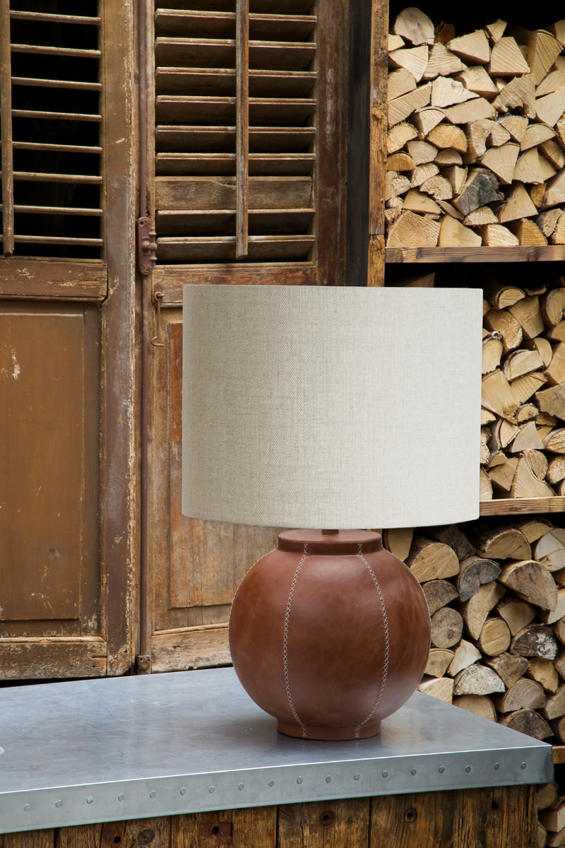 Light & Living Kap cilinder 40-40-30 cm LIVIGNO eiwit