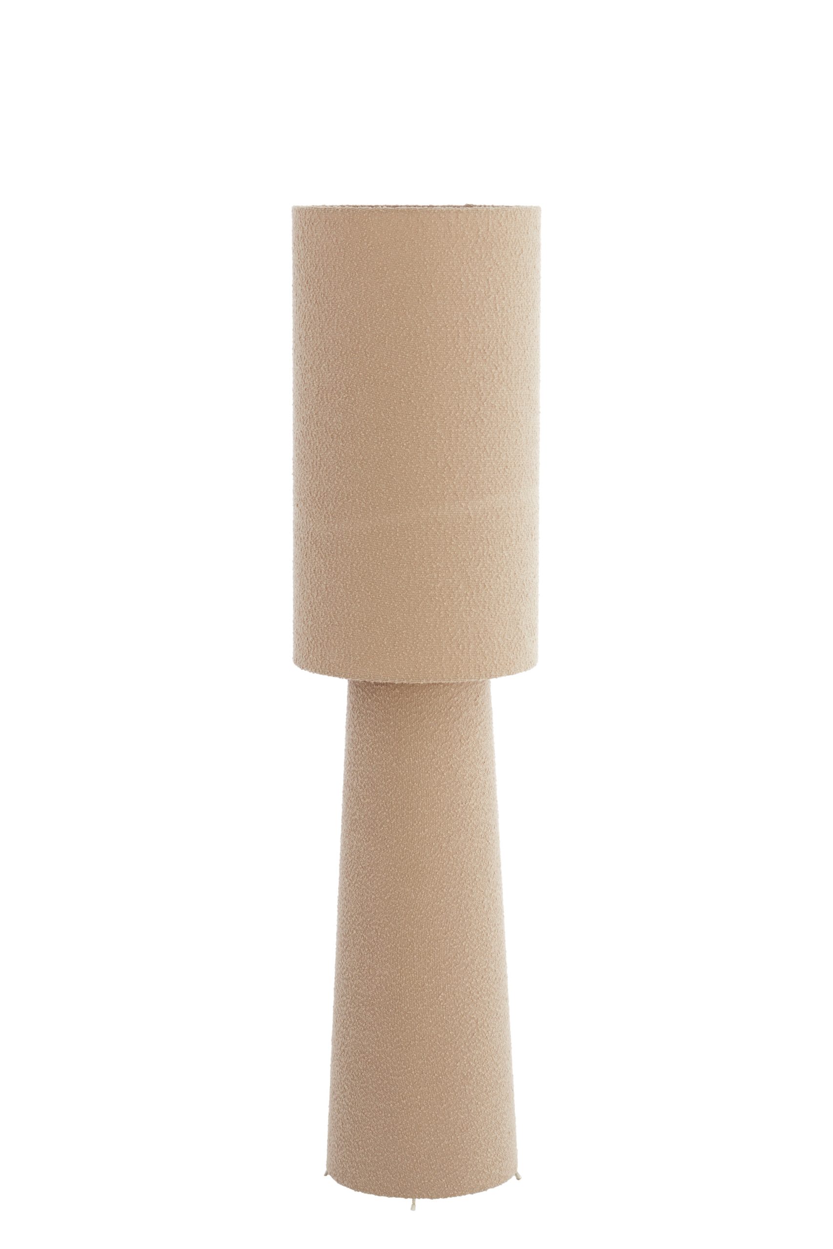 Light & Living Vloerlamp Ø40x165 cm MIKKEL bouclé zand