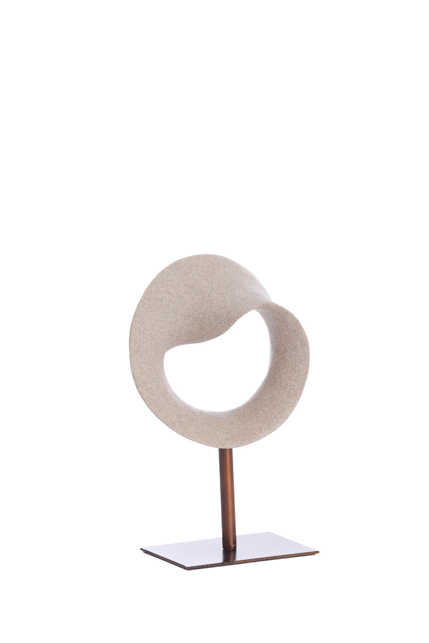 Light & Living Ornament op voet 20x10x30 cm TUZLA taupe+donker brons