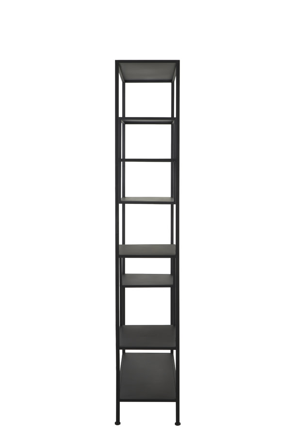 Light & Living Kast open 101x36x200 cm YVANA mat zwart