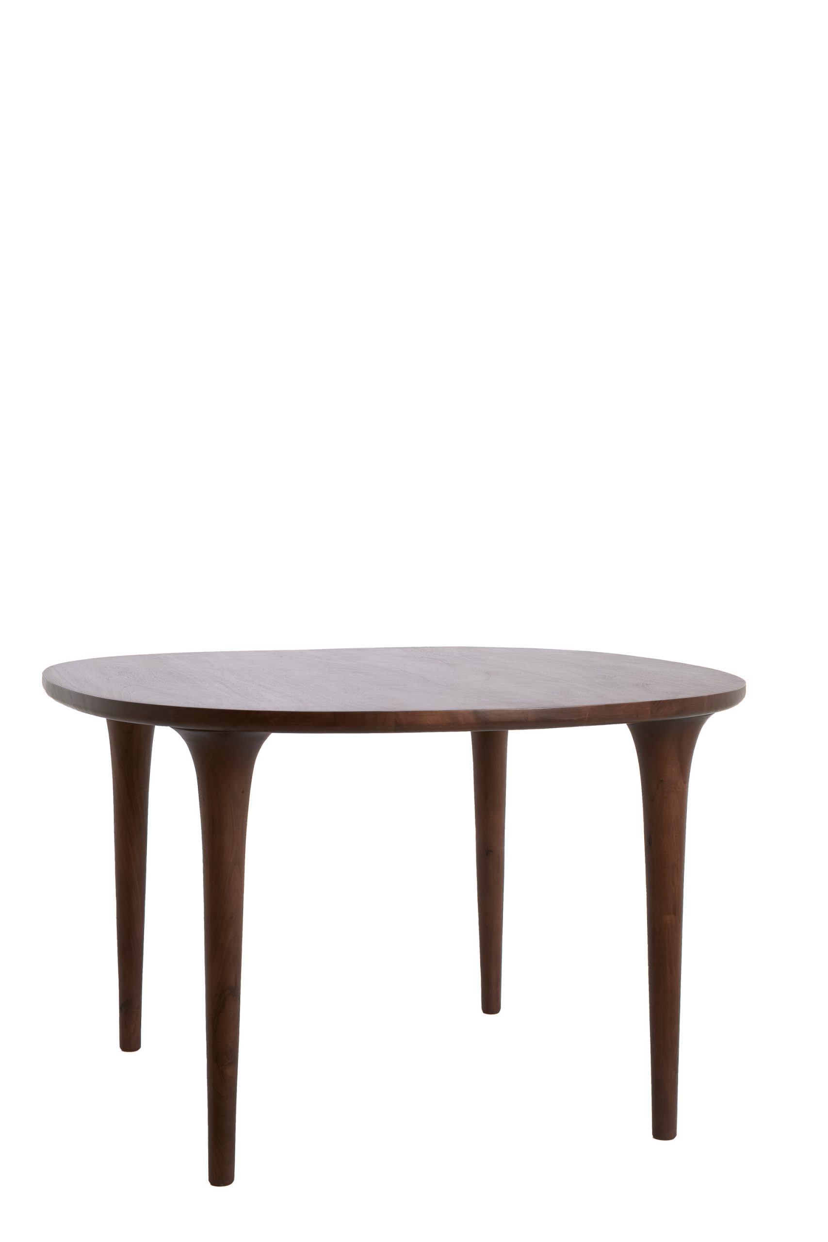 Light & Living Eettafel Ø140x76 cm ZALE acacia hout donker bruin