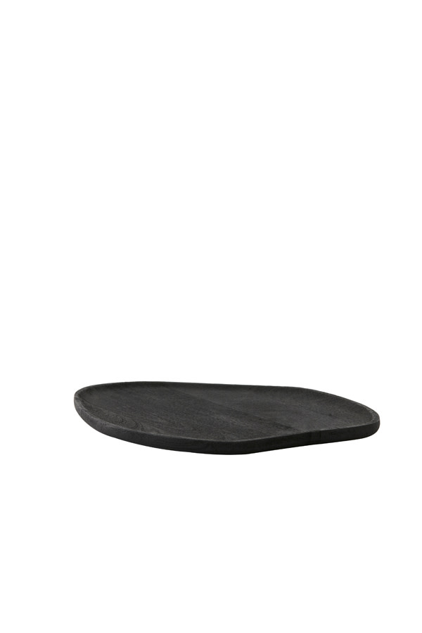 Light & Living Schaal 31,5x27x1,5 cm RONIA acacia hout mat zwart