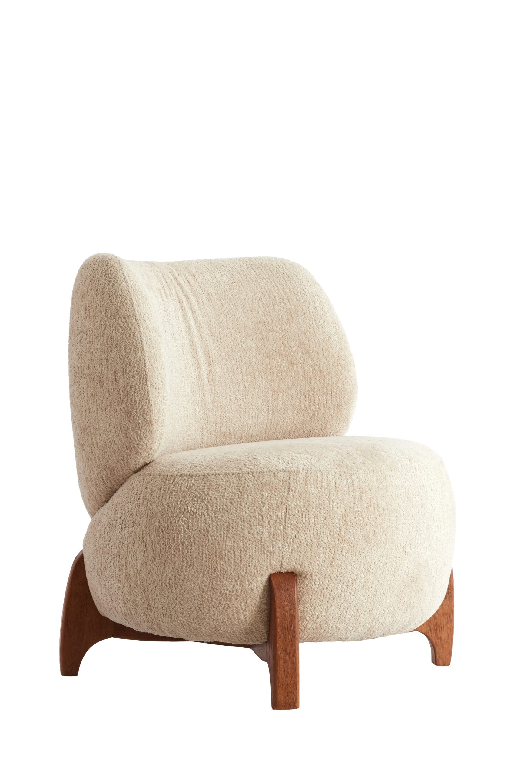 Light & Living Stoel 72,5x70x79 cm BINOA crème+bruin
