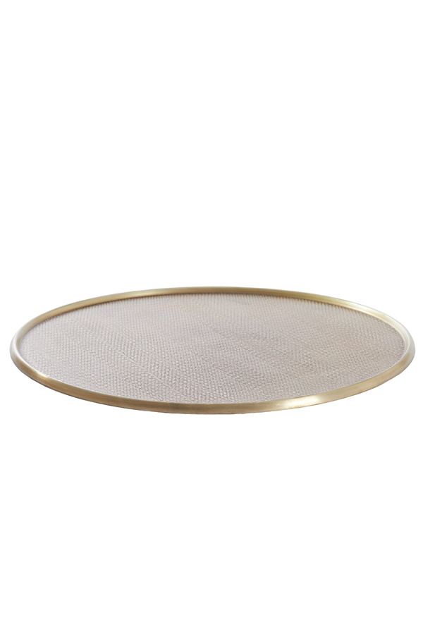Light & Living Schaal Ø38x1,5 cm ILAY antiek brons