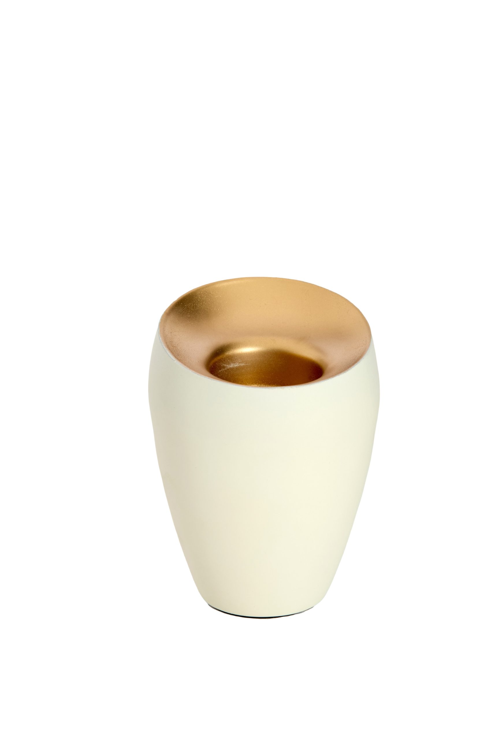 Light & Living Theelicht Ø9x12 cm VEROLI mat crème+goud