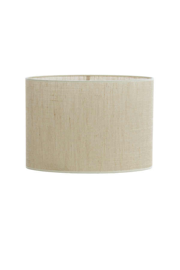 Light & Living Kap ovaal recht smal 45-21-32 cm SENDAI zand