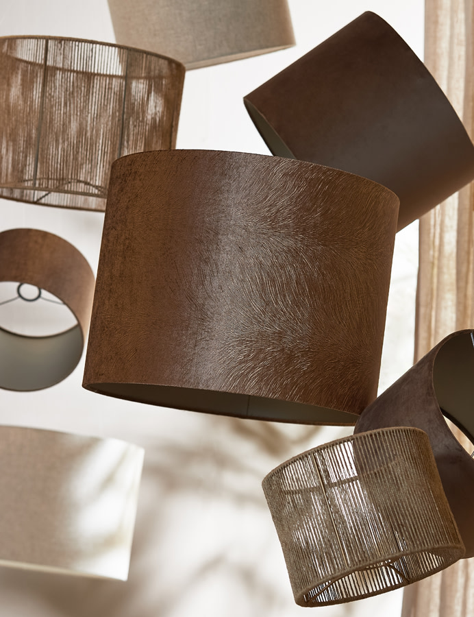 Light & Living Kap cilinder 40-40-30 cm TOSSA jute naturel