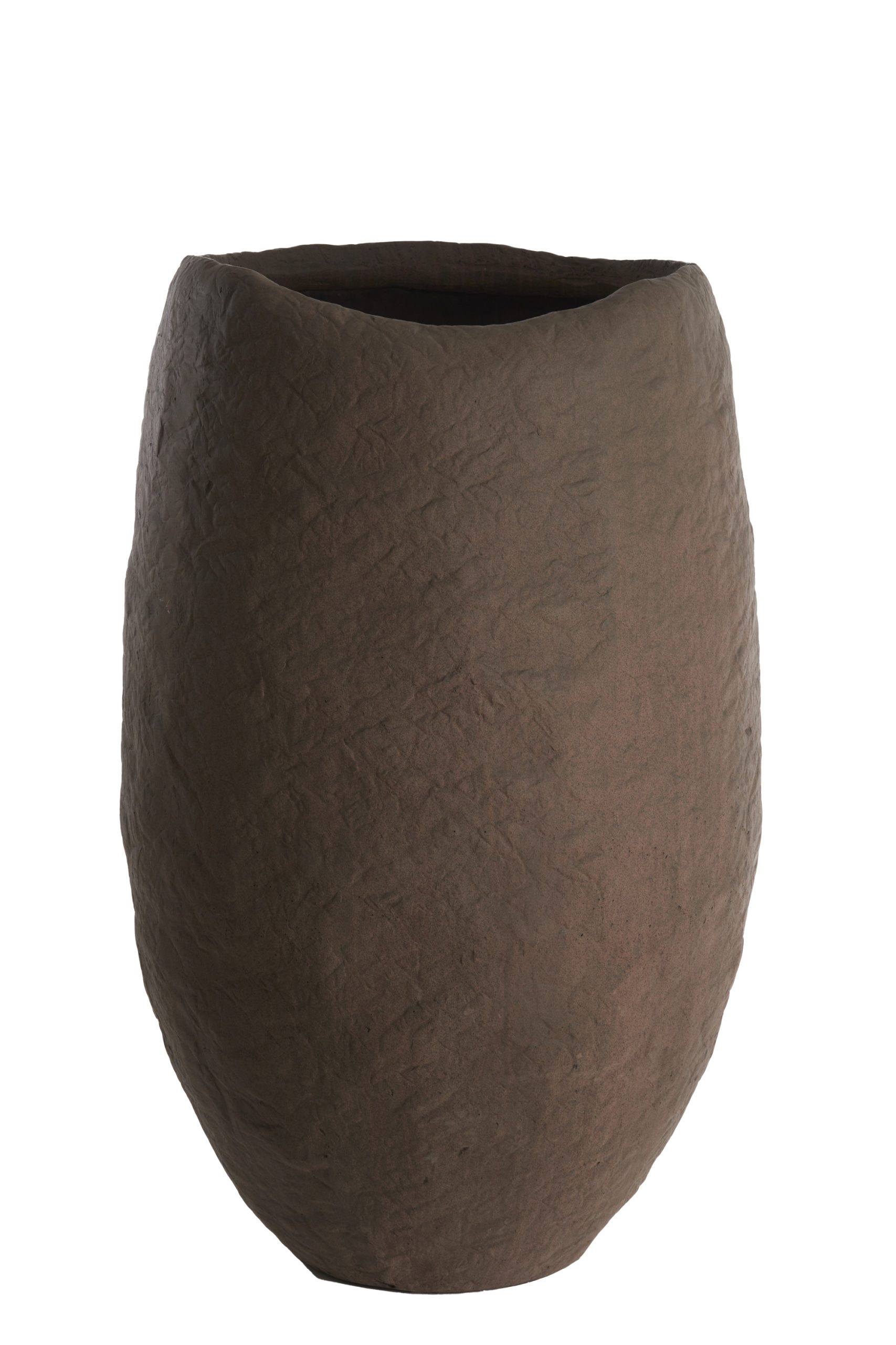 Light & Living Vaas deco Ø59x90 cm TINGRI bruin