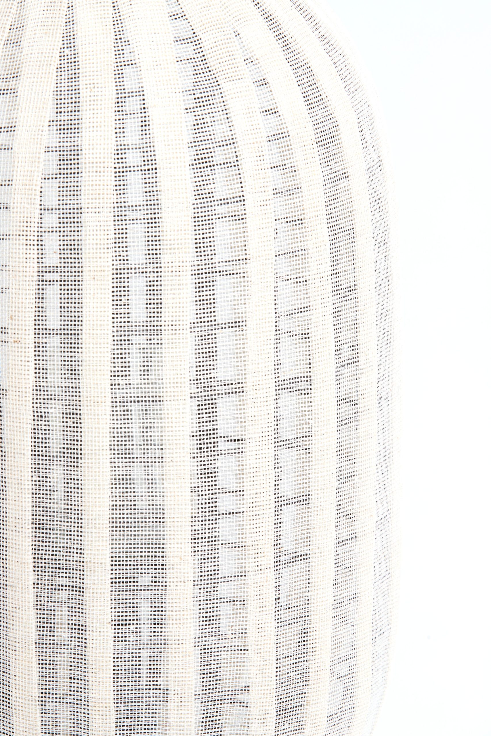Light & Living Windlicht Ø30x45,5 cm DEZULO linnen naturel+zwart hout