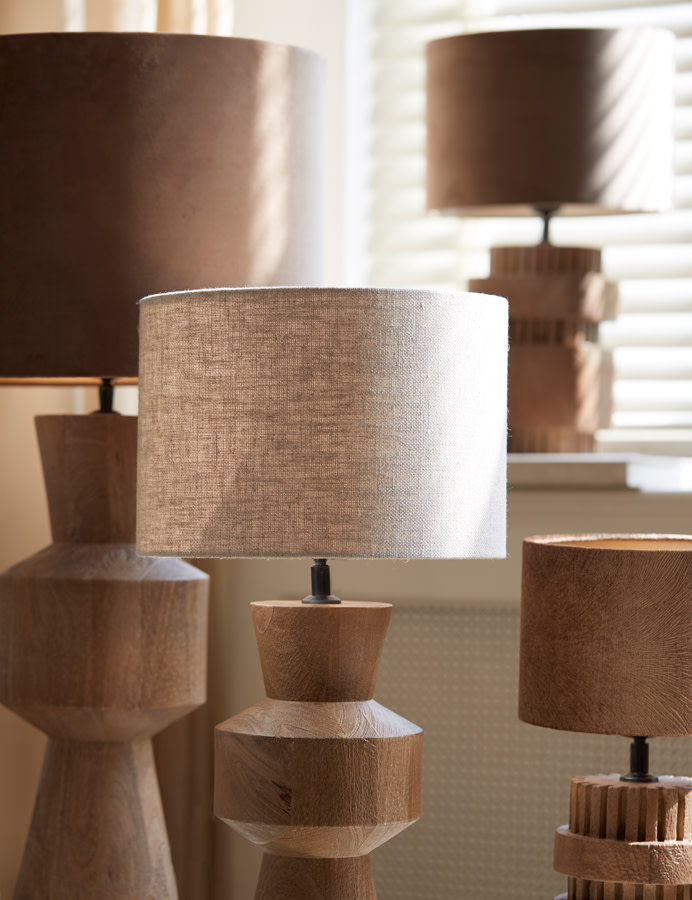 Light & Living Kap cilinder 30-30-21 cm LIVIGNO naturel