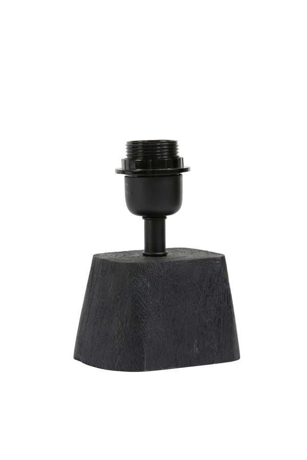 Light & Living Lampvoet 11x9x19 cm KARDAN hout mat zwart